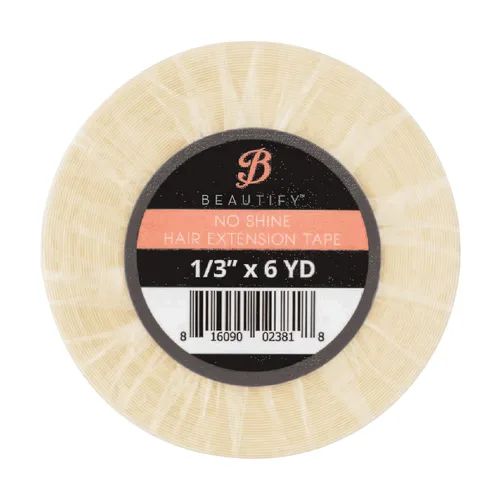 Vista 12 de Walker Tape No-Shine - Rollo de cinta para sistema capilar de 1/2 pulgada x 12 yardas, cinta hipoalergénica de doble cara para pelucas, sistemas