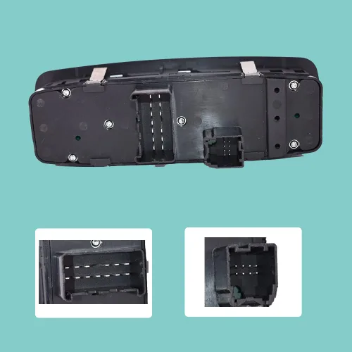 Vista 5 de Interruptor maestro de elevalunas eléctrico delantero lado izquierdo para Dodge Dart 2013-2016 2014-2016 Cherokee reemplaza 68271203AB 68271203AA