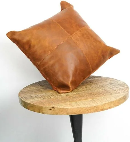 Funda de almohada 100 % piel de cordero, funda de cojín para sofá, fundas decorativas para sala de estar y dormitorio (paquete de 2 unidades, color