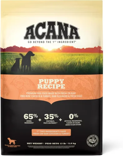 Vista 32 de ACANA - Receta para cachorros de perro, 4.5 libras Alimento seco para perros con alto contenido en proteínas y sin cereal, el embalaje puede variar