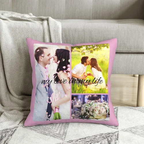 Vista 12 de Almohada personalizada con texto fotográfico, funda de almohada de pana personalizada de dos lados, recuerdo de amor personalizado para aniversario