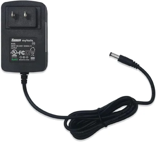 Vista 2 de MyVolts Adaptador de fuente de alimentación de 12 V compatible con disco duro externo Seagate SRDONF2 - Enchufe de EE. UU