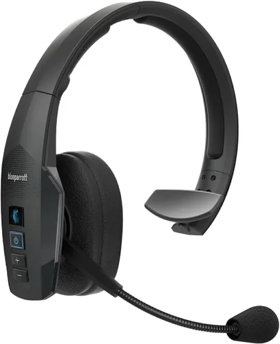 BlueParrott B450-XT – Auriculares Bluetooth con cancelación de ruido, diseño actualizado con sonido líder en la industria y comodidad mejorada,