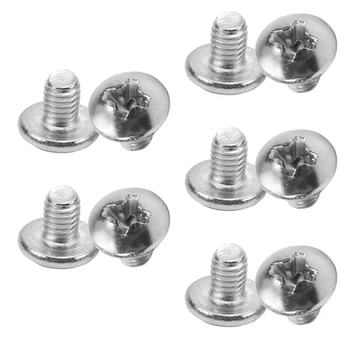 Vista 31 de MroMax Tornillos de máquina M2.0.197 x 0.157 in Tornillos Phillips Cross Truss Head Tornillo 304 Pernos de sujeción de acero inoxidable 15pcs