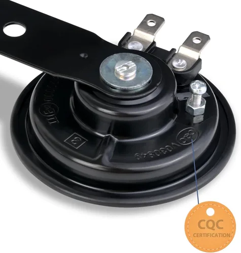 Vista 4 de WHALETAIL Bocina de motocicleta impermeable para motocicleta, altavoz universal para coche, 12 V, mini bocina de aire para bicicleta, scooter, ATV