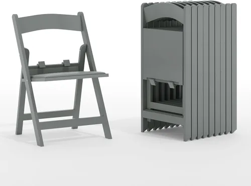 Vista 18 de Flash Furniture Hercules Kids Silla plegable de resina negra con asiento acolchado de vinilo negro