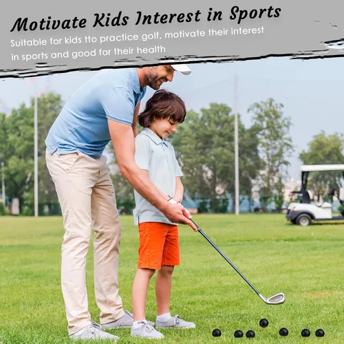Vista 4 de Yunsailing Paquete de 50 pelotas de espuma para práctica de golf, sensación realista, entrenamiento de vuelo, bolas de golf a granel