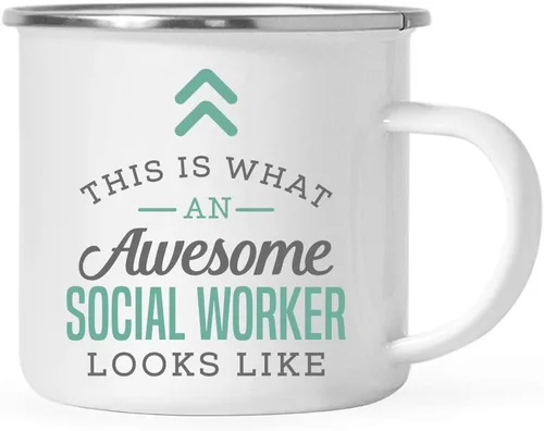 Vista 10 de Andaz Press Taza de café de acero inoxidable de 11 onzas, regalo de «This is What an Awesome HR Associate», 1 paquete, ideas de regalo