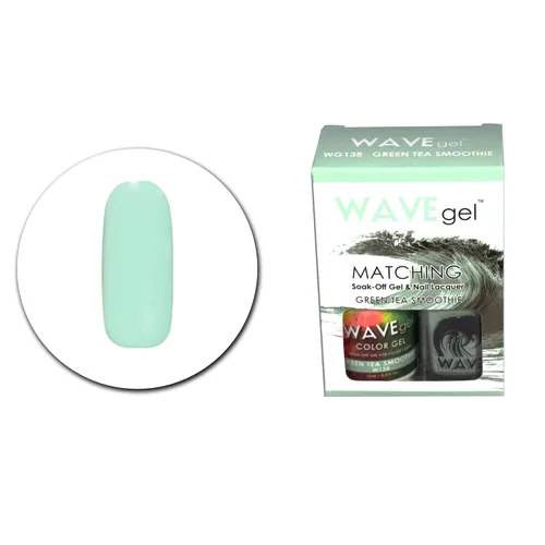 Vista 140 de WAVEGEL Soak-0ff - Juego de esmalte de uñas y gel a juego - Falu Coffee - W161-161 I 0.5 onzas