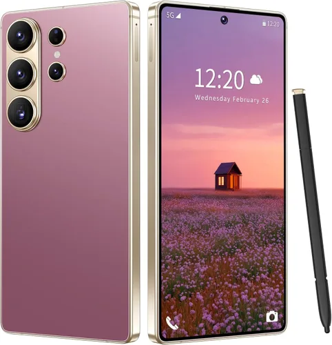 Vista 11 de I26 Ultra 5G Unlocked Smartphone,16GB+512GB Cell Phone for Android 15, 6.99" Unlocked Cell Phone, 7000mAh, 68MP+108MP Dual Camera/Dual Black