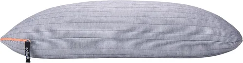 Vista 2 de Arctic Touch King - Almohada de enfriamiento alternativo de plumón de densidad media, color gris