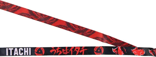 Vista 2 de Naruto Shippuden Itachi Uchiha - Soporte para credencial de identificación con adhesivo de goma