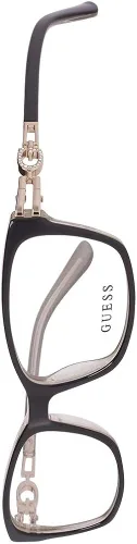 Vista 3 de Gafas graduadas GUESS GU 2677 001 Shiny Black, Negro brillante