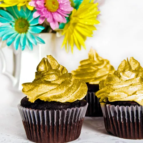 Vista 2 de Chefmaster Aerógrafo en aerosol para alimentos, 9 onzas, amarillo neón brite