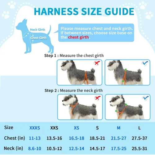 Vista 5 de Lukovee - arnés de seguridad para perro con cinturón de seguridad, arnés de seguridad ajustable para mascotas, doble tejido de malla transpirable