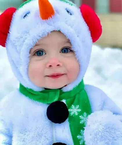 Vista 4 de CHAUKAREAUL Disfraz de animal para bebé, niña, niño, disfraz de Navidad, mullido, cálido, para otoño e invierno, mono de Navidad