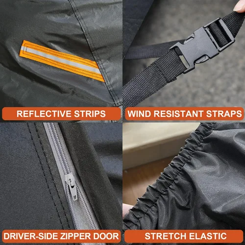 Vista 4 de Kayme Cubierta de automóvil para SUV de 7 capas de ajuste personalizado Mazda CX-30 (2019-2022), impermeable, para todo tipo de clima