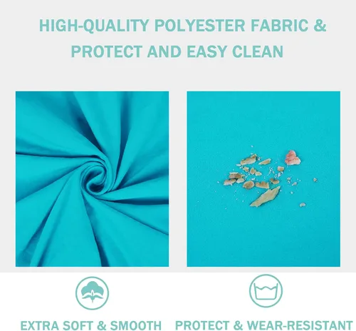 Vista 3 de hyha Fundas elásticas para sofá de silla, 2 piezas, fundas suaves para sillón para fundas de cojín separadas, protector de muebles lavable, funda