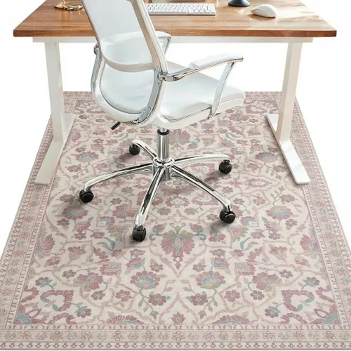 Vista 47 de Tapete para silla de oficina de 30 x 48 pulgadas para suelo de baldosas de madera dura, protector de alfombra debajo del escritorio para silla