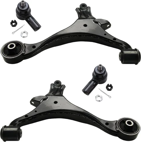 Vista 205 de Detroit Axle - Kit de suspensión frontal de 4 piezas para Chevrolet Aveo5 Aveo Pontiac G3 Wave Wave5 Suzuki Swift+, 2 brazos de control inferiores