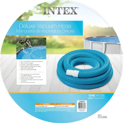 Vista 3 de Intex manguera en espiral para filtros de alberca, 1.5 pulgadas x 25 pies