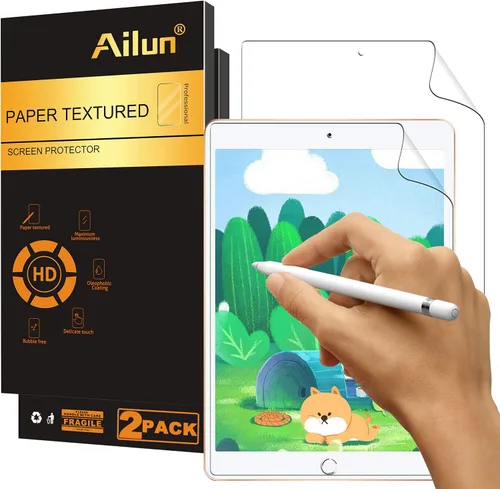 Vista 13 de Ailun Protector de pantalla con textura de papel para iPad Air 4/5 generación [10.9 pulgadas, 2022 5ª y 2020 4ª generación], iPad Pro de 11 pulgadas