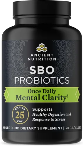 Vista 7 de Ancient Nutrition Probióticos, probióticos SBO Restauración intestinal de 60 unidades, promueve la salud intestinal, el apoyo digestivo e