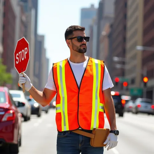 Vista 14 de G & F Products Chaleco de seguridad reflectante de alta visibilidad con bolsillos multifunción ANSI Clase 2