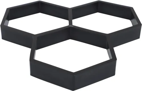 Vista 9 de Moldes y formas de hormigón, moldes de pavimentación para hormigón, pavimentadora de piedra de escalonamiento reutilizable, moldes para pavimento