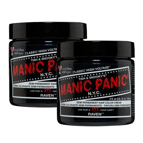 Vista 24 de Manic Panic - Crema clásica para teñir los cabellos de color naranja psicodélico y estilo atardecer. Fórmula semi-permanente.