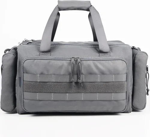 Vista 10 de Bolsa de Tiro para Munición de Pistola, Estuche de Arma L para Transportar 5+ Pistolas, Accesorios de Equipo Táctico con Cremallera con Seguro