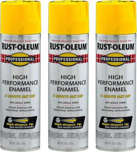 Vista 47 de Rust-Oleum 7515838 Pintura en aerosol de esmalte profesional de alto rendimiento, 14 onzas, aluminio