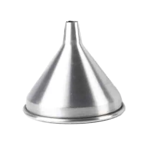 Vista 3 de American Metalcraft Embudo resistente de aluminio 1004, capacidad de 4 cuartos de galón, 8.75 pulgadas de diámetro, parte superior de 3 pulgadas