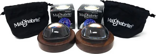 Dos – magnabrite 2.5 inch Luz Gathering Dome Lupas con bases