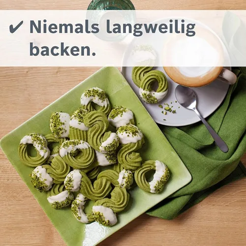 Vista 7 de Accesorio para hacer galletas, molinillo de carne de pastelería, molinillo de carne de acero inoxidable, para galletas, pastelería