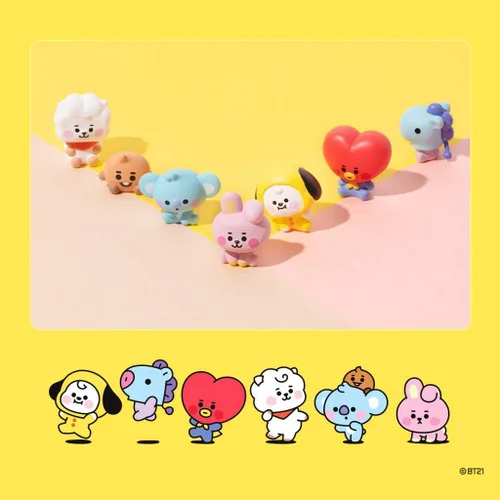 Vista 2 de BT21 Figura de monitor de bebé de Royche (RJ)