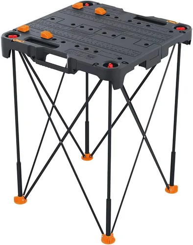 Vista 11 de WORX Pegasus mesa de trabajo multifunción y Sawhorse con abrazaderas rápidas y tenazas de sujeción - WX051