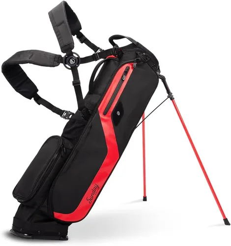 Vista 5 de Sunday Golf El Camino Bag - Bolsa ligera Sunday Golf con correa y soporte, fácil de llevar, bolsa de golf para el campo de prácticas, par 3 y campos