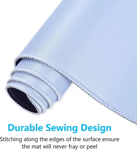 Vista 71 de Dapesuom Alfombrilla grande para mouse, alfombrilla de mouse para juegos extendida con bordes cosidos, alfombrillas de escritorio de tamaño completo