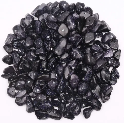Vista 33 de Cuentas de piedras preciosas Ónix de obsidiana negra