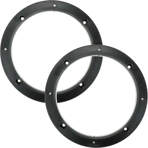 Vista 6 de 2 espaciadores de altavoces estéreo de 4 pulgadas de ABS de ajuste universal para coche, 0.4 pulgadas de profundidad