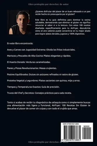 Vista 2 de AirFryer 100 Recetas Saludables Sin Gluten (Recetas Saludables para AirFryer) (Spanish Edition)