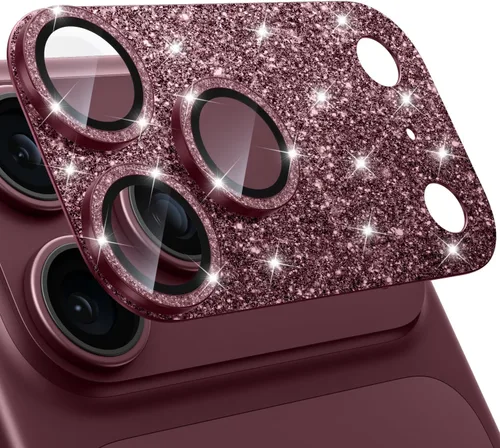 Vista 10 de WSKEN Protector de lente de cámara para iPhone 18 Pro, diseño de grado Negro