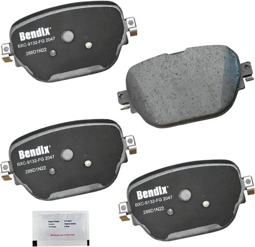 Vista 319 de Pastillas de Freno Traseras Cerámicas Bendix Priority1 CFC1510 para INFINITI QX56 2013-2011, QX80 2024-2014, Nissan Armada 2023-2017