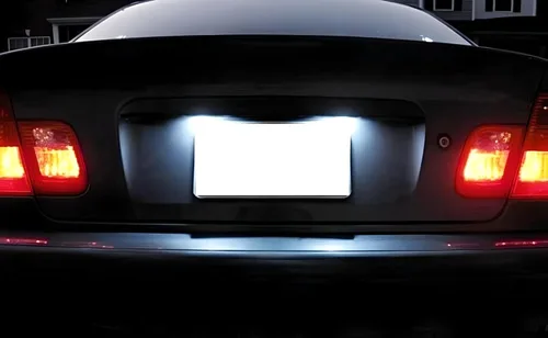 Vista 8 de iJDMTOY OEM-Fit - Kit de luces LED completas para placa de matrícula de 3 W, compatible con BMW E46 LCI/Facelift 325ci 330ci M3 2-Coor Coupe