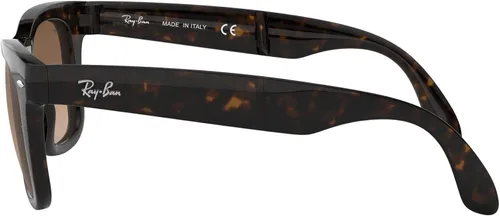 Vista 4 de Ray-Ban Rb4105 Wayfarer lentes de sol plegables Marrón 54 mm