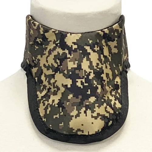 Vista 7 de SS1B Soft Lead Free Thyroid Shield - X-Ray Radiation Protection - Vital™ Lead Free .5mm - Hook and Loop Closure - Made in USA (Small, Blue Flame)