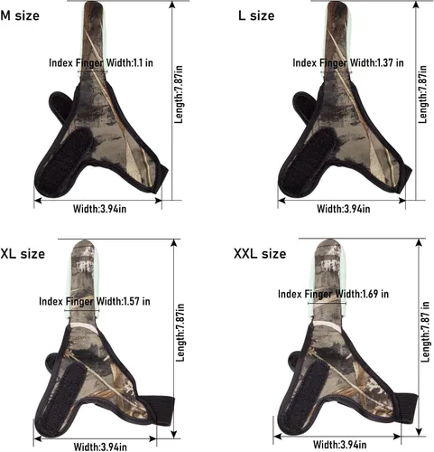 Vista 6 de Dr.Fish 2 Piezas Guantes de Pesca Casting 2 Dedos Índice Protector de Dedo Anti-Corte Agua Salada Trolling Surf Pesca Línea Trenzada Antideslizante