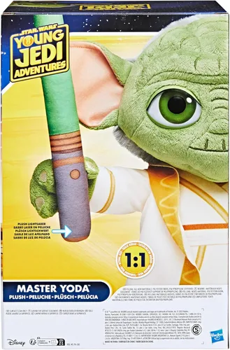 Vista 16 de Star War Master Yoda - Peluche de peluche, juguetes preescolares para niños y niñas de 3 años