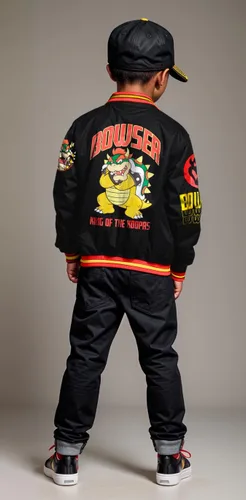 Vista 6 de Nintendo Chaqueta Bomber Super Mario, Chaqueta Bomber Mario y Luigi